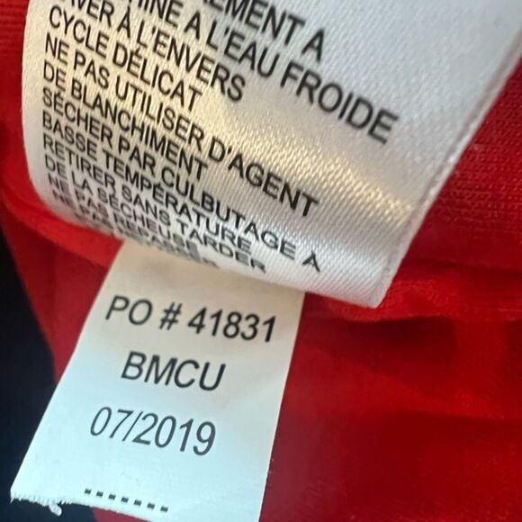 New England Patriots size XLNavy Satin Raglan Full-Snap Jacket - Picture 5 of 12